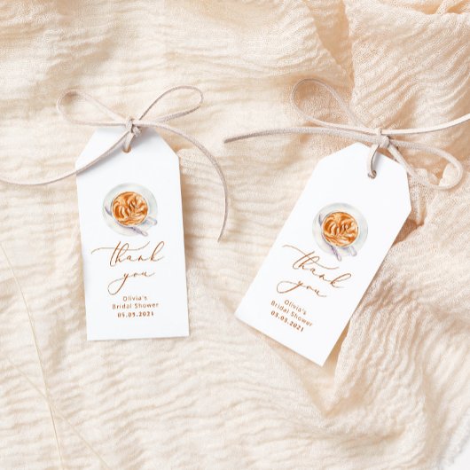 Minimalistisch vrijgezellenfeest koffie dank u lab cadeaulabel