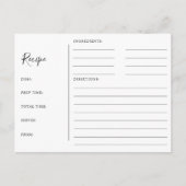 Minimalistisch Vrijgezellenfeest Ontvangen Kaarten (Voorkant)