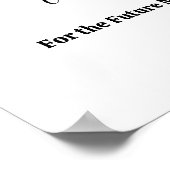 Minimalistisch vrijgezellenfeest raad en advies poster (Hoek)