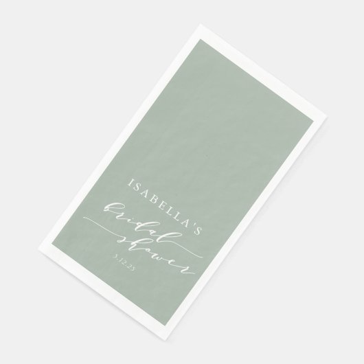 Minimalistisch Vrijgezellenfeest voor aangepaste o Servet (Hoek)