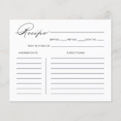 Minimalistisch Vrijgezellenfeest voor kalligrafie  (Voorkant)