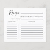 Minimalistisch Vrijgezellenfeest voor kalligrafie  (Voorkant)