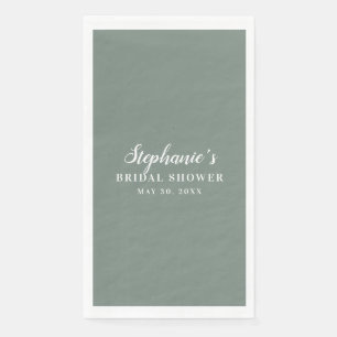 Minimalistisch Vrijgezellenfeest voor Sage Green e Servet