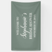 Minimalistisch Vrijgezellenfeest voor Sage Green e Spandoek (Verticaal)