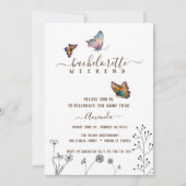 Minimalistisch vrijgezellenweekend kaart (Voorkant)