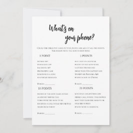 Minimalistisch wat er op je telefoon Vrijgezellenf Kaart