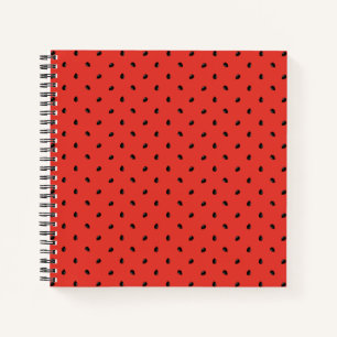 Minimalistisch watermeloenslot notitieboek