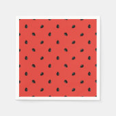 Minimalistisch watermeloenslot servet (Voorkant)