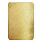 Minimalistisch wateroppervlak van Golden shimmery- Badmat (Voorkant Verticaal)