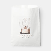 Minimalistisch | WATERVERF | Bakkerij | Katerer Fa Bedankzakje (Voorkant)