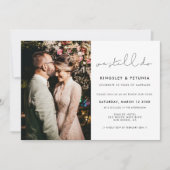 Minimalistisch We doen nog steeds Vow vernieuwing Kaart (Voorkant)