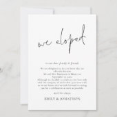 Minimalistisch: we hebben de aankondiging van de s (Voorkant)