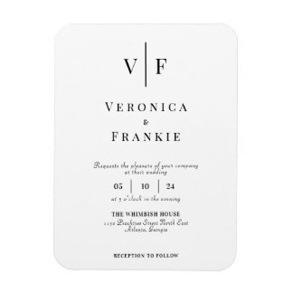 Minimalistisch weddenschap Magnet Magneet