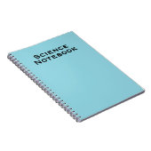 Minimalistisch wetenschappelijk notitieboek (Rechterzijde)