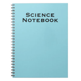 Minimalistisch wetenschappelijk notitieboek
