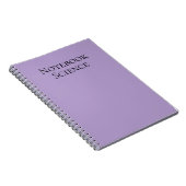 Minimalistisch wetenschappelijk notitieboek (Rechterzijde)