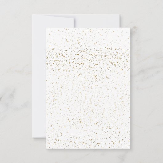 Minimalistisch Whimsical Graduation party diner me Kaart (Achterkant)