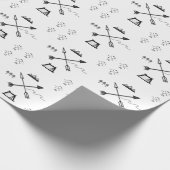 Minimalistisch wildklempapier cadeaupapier (Hoek)