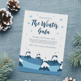 Minimalistisch Winterfeest Kaart