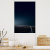 Minimalistisch winterlandschap Oude Linslade (8742 Poster (Keuken)