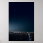 Minimalistisch winterlandschap Oude Linslade (8742 Poster (Voorkant)