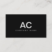 minimalistisch, wit, eenvoudig, professioneel, boh visitekaartje (Achterkant)