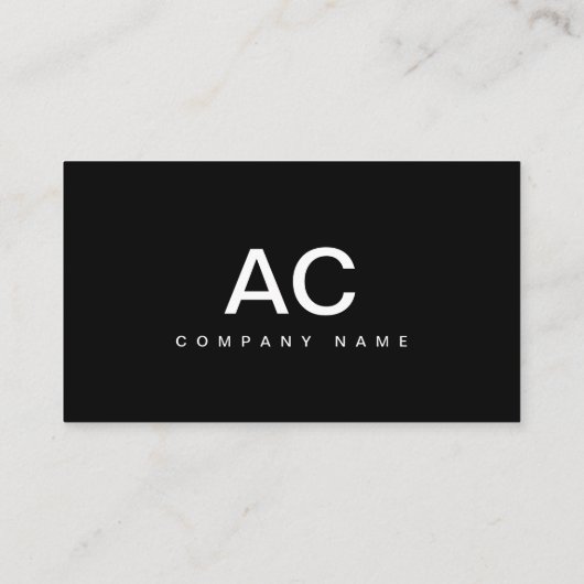 minimalistisch, wit, eenvoudig, professioneel, boh visitekaartje (Achterkant)