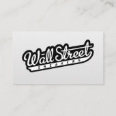 Minimalistisch wit linnen Visitekaartje (Achterkant)