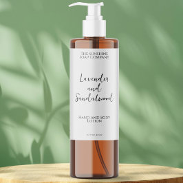 Minimalistisch wit waterdicht cosmetica flesetiket sparkling wijnetiket