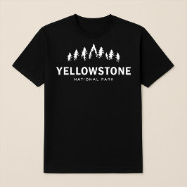 Minimalistisch Yellowstone T-shirt