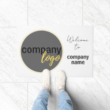 MINIMALISTISCH ZAKELIJK BEDRIJF LOGO WELKOMSTGROET