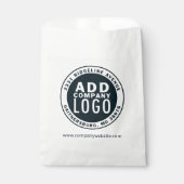 Minimalistisch zakelijk bedrijfslogo  bedankzakje (Voorkant)