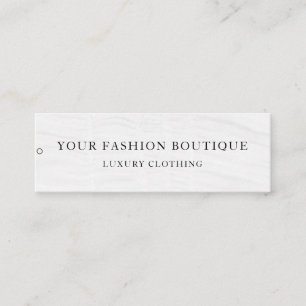 Minimalistisch Zakelijk Logo Kleding Label Hang Ta