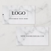 Minimalistisch Zakelijk Logo Kleding Label Hang Ta (Voorkant / Achterkant)