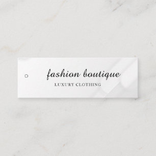 Minimalistisch Zakelijk Logo Kleding Label Hang Ta