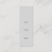 Minimalistisch Zakelijk Logo Kleding Label Hang Ta (Achterkant)