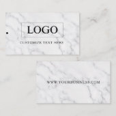 Minimalistisch Zakelijk Logo Kleding Label Hang Ta (Voorkant / Achterkant)