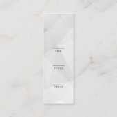 Minimalistisch Zakelijk Logo Kleding Label Hang Ta (Achterkant)