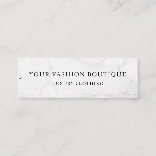 Minimalistisch Zakelijk Logo Kleding Label Hang Ta (Voorkant)