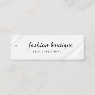 Minimalistisch Zakelijk Logo Kleding Label Hang Ta