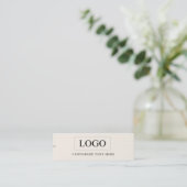 Minimalistisch Zakelijk Logo Kleding Label Hang Ta (Staand voorkant)