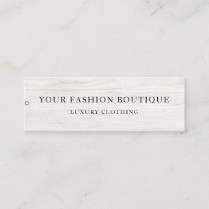 Minimalistisch Zakelijk Logo Kleding Label Hang Ta