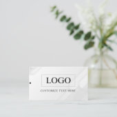 Minimalistisch Zakelijk Logo Kleding Label Hang Ta (Staand voorkant)