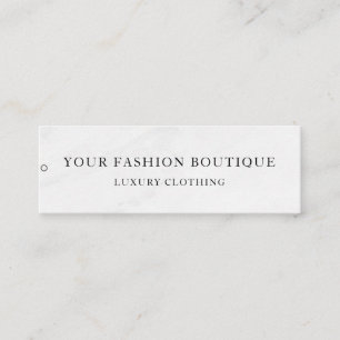 Minimalistisch Zakelijk Logo Kleding Label Hang Ta