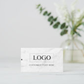 Minimalistisch Zakelijk Logo Kleding Label Hang Ta (Staand voorkant)