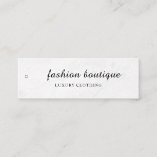 Minimalistisch Zakelijk Logo Kleding Label Hang Ta