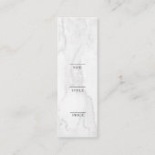 Minimalistisch Zakelijk Logo Kleding Label Hang Ta (Achterkant)