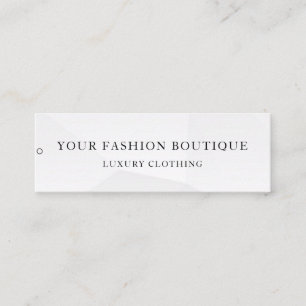 Minimalistisch Zakelijk Logo Kleding Label Hang Ta