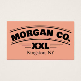 Minimalistisch Zakelijk Logo Label Kleding Visitekaartje
