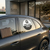 Minimalistisch Zakelijk Logo Modern Professioneel Sticker